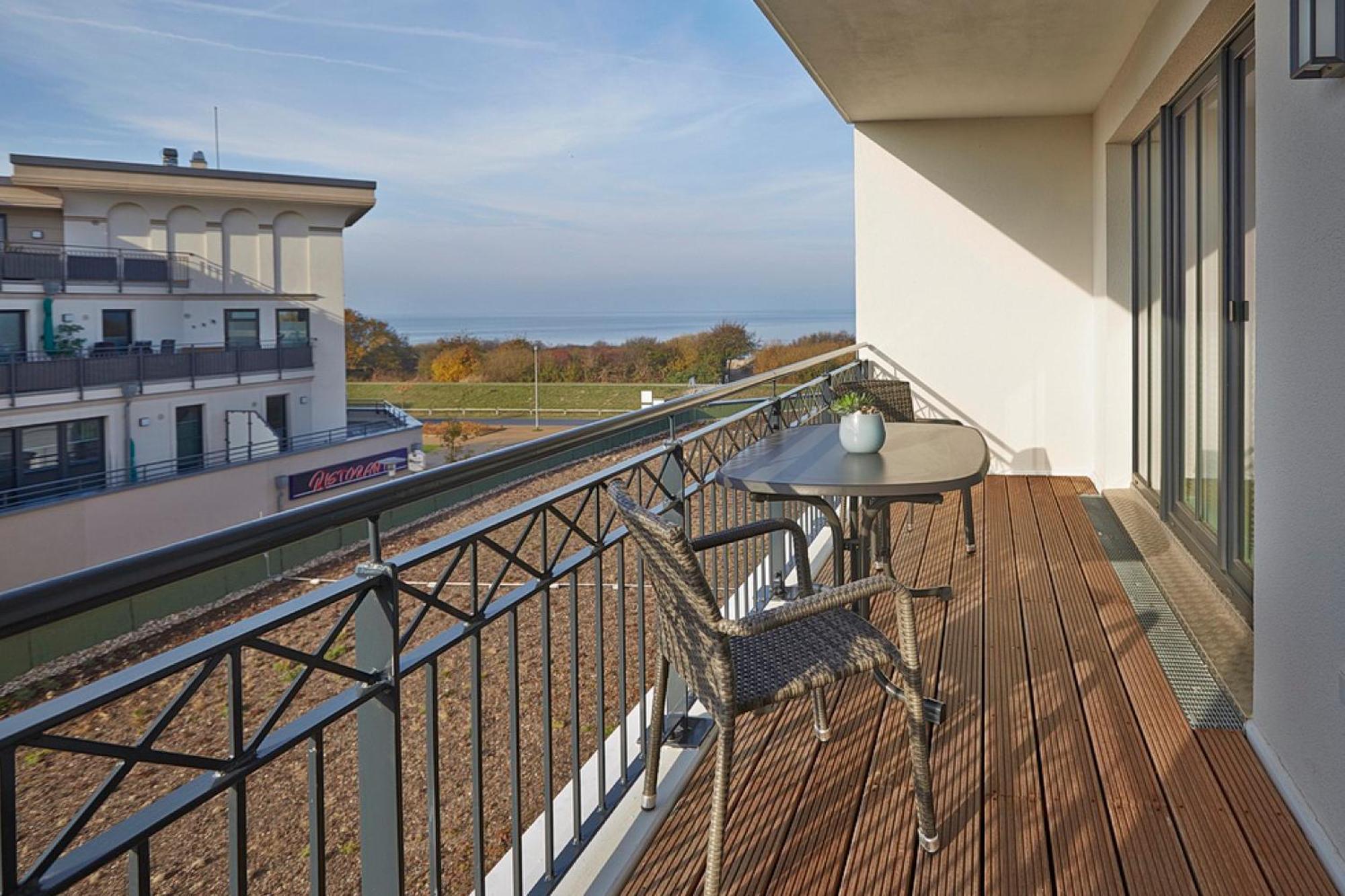 Börgerende-Rethwisch Aparthotel Waterkant Suites - Fewos Am Meer Mit Spa חדר תמונה